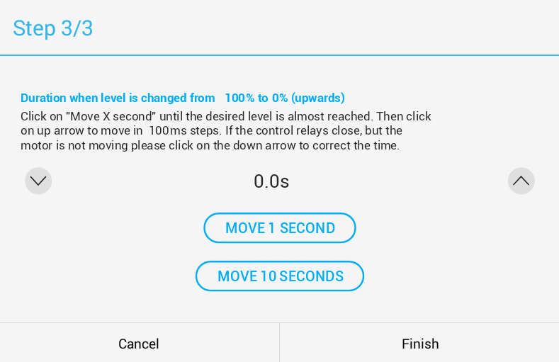 Úroveň krok 3 ze 3