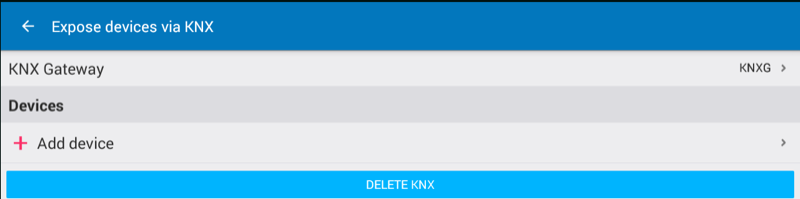 Tlačítko Přidat zařízení