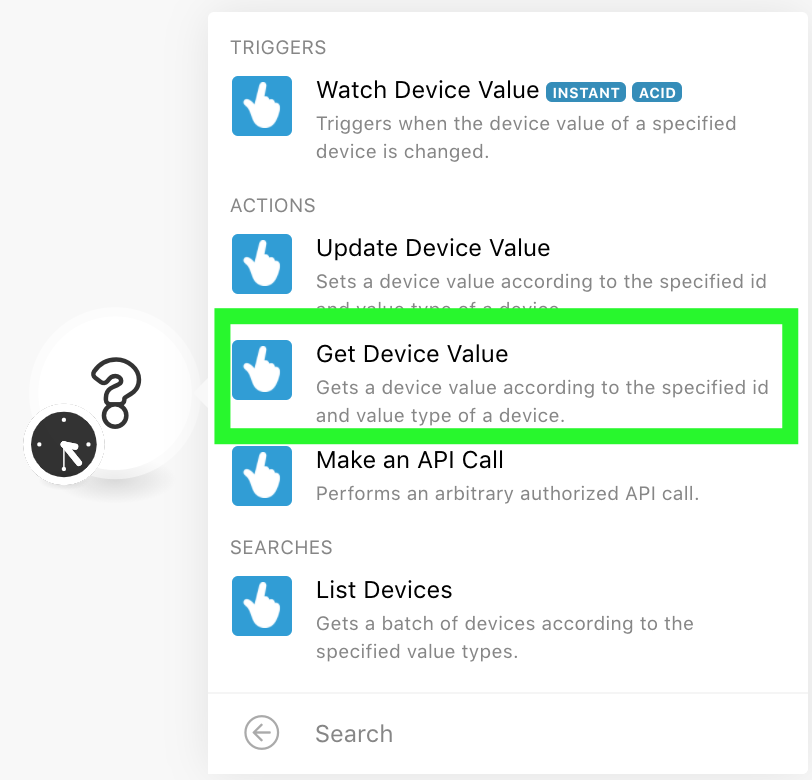 Opzioni di integrazione TapHome