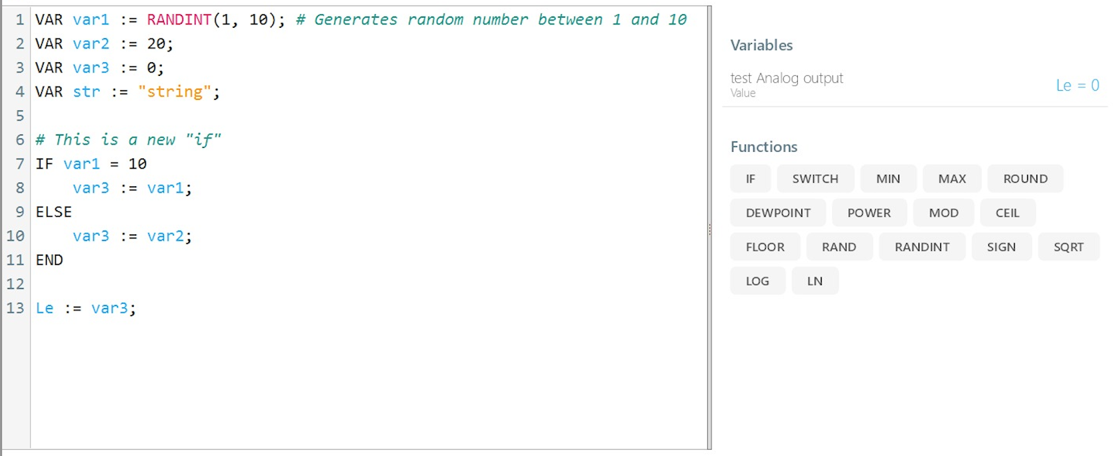 Szintaxiskiemelés példa