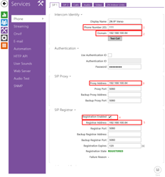Impostazioni SIP di base 2N